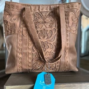 Lane Robin Leather Tote Bag